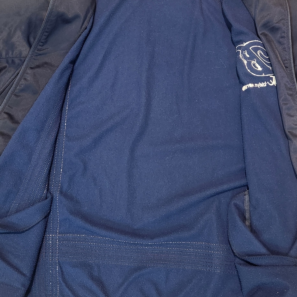 Brooklyn Xpress Vintage Y2K Embroidered Logo Streetwear‎ Track Jacket Men's XL - Picture 4 of 8